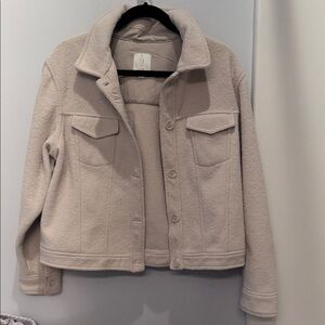 Joie Cream Teddy Jacket